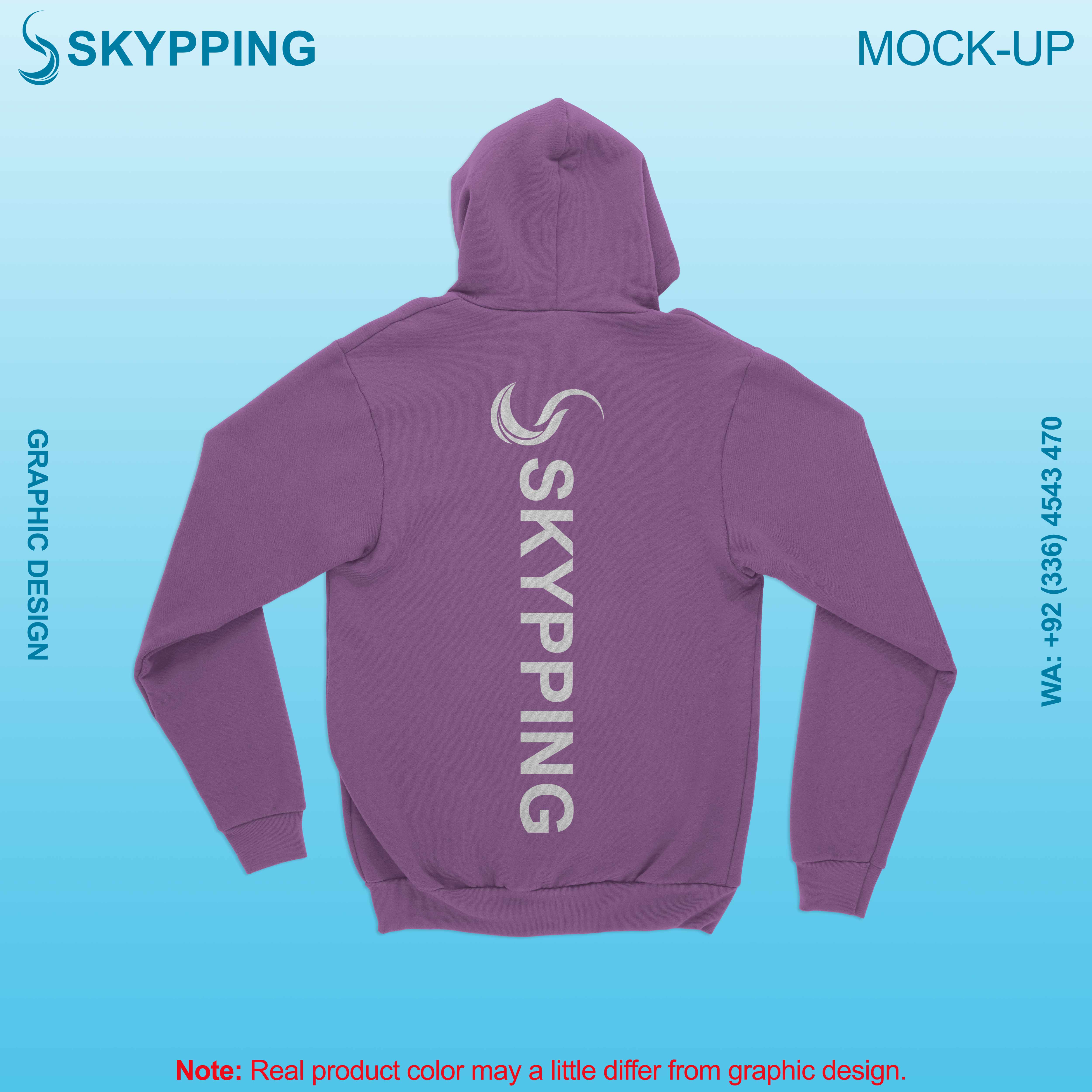 Pull Over Hoodie with hidden side pockets